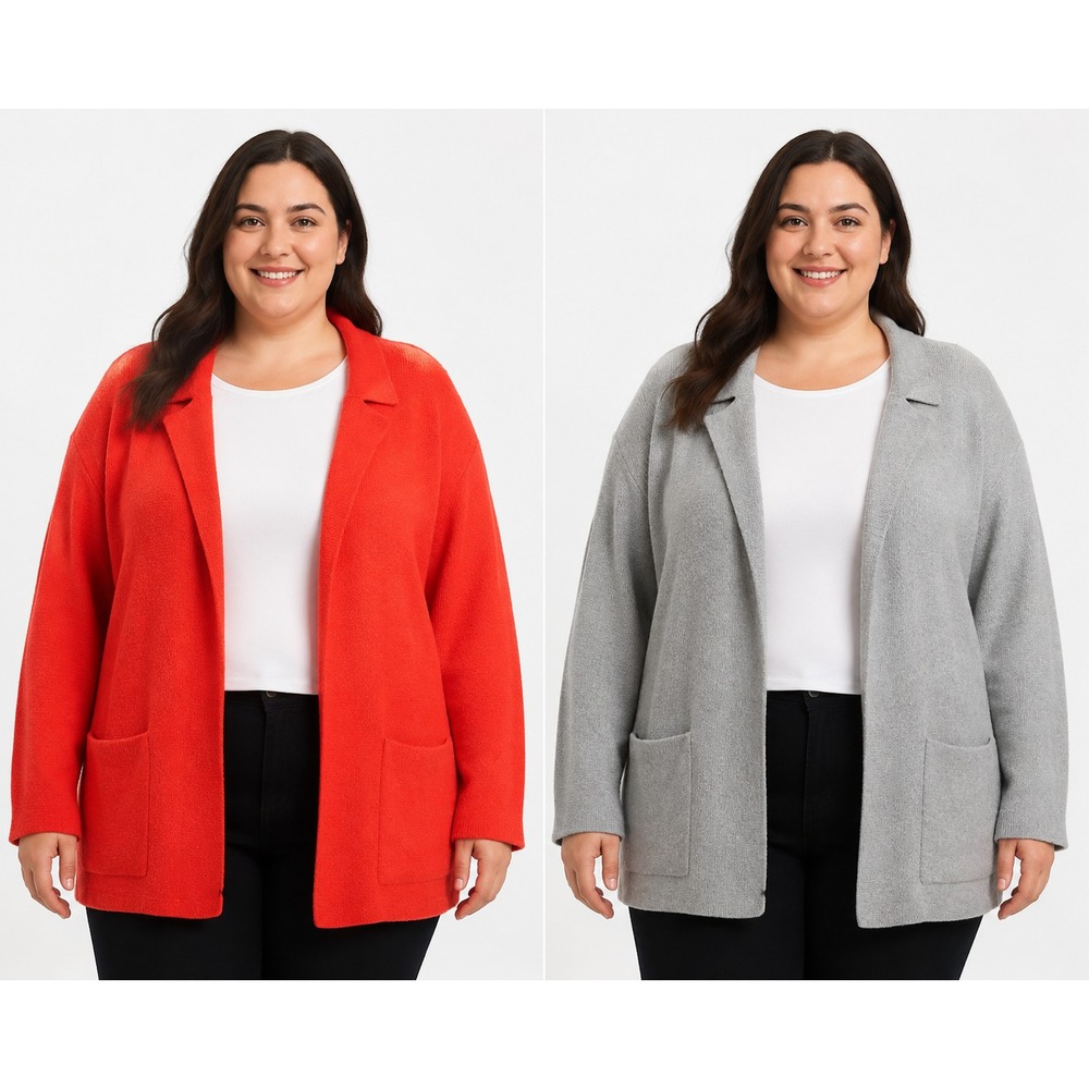 Bundle of two On 34th sweater xl 1 red and 1 gray